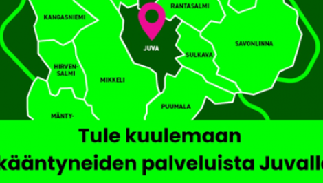 Yleisötilaisuus: Ikääntyneiden palvelut Juvalla