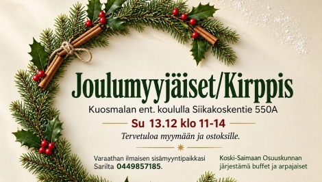 Joulumyyjäiset/Kirppis