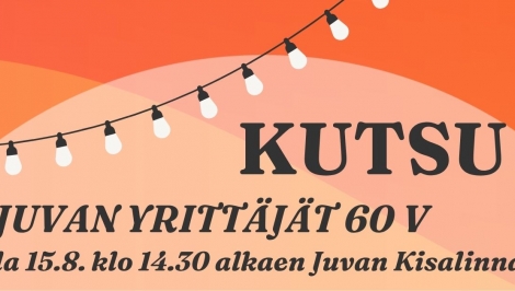 Juvan Yrittäjät 60v Kisalinnassa
