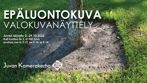 Epäluontokuva valokuvanäyttely