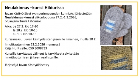 Neulakinnas, perinnekäsityö