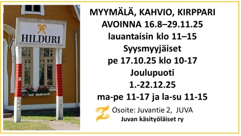 Hildurissa tapahtuu vuonna 2025