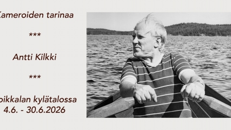 Kameroiden tarinaa - Antti Kilkin valokuvanäyttely