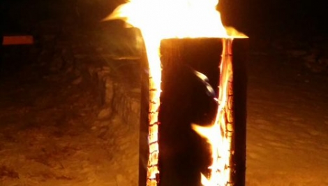 Leväkön laavun jouluhartaus