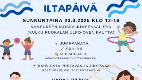 Lasten liikunnallinen iltapäivä