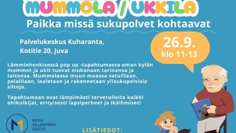 Koko kylän mummola/ukkila