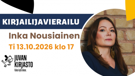 Kirjailijavierailu: Inka Nousiainen