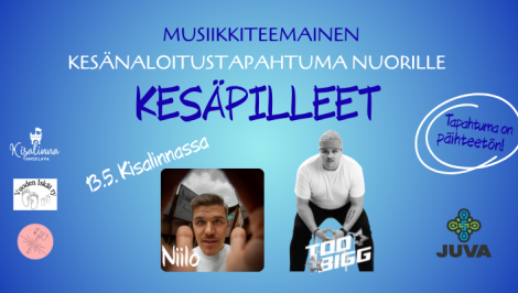 Nuorten Kesäpilleet Juvan Kisalinnassa