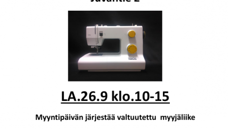 Ompelukonehuoltoa Juvalla