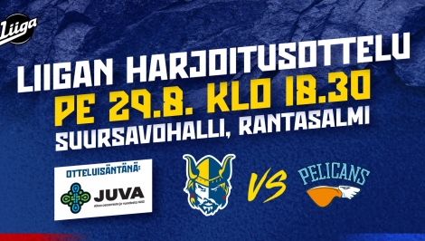Harjoitusottelu Jukurit vs. Pelicans