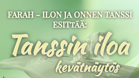 Tanssin iloa kevätnäytös