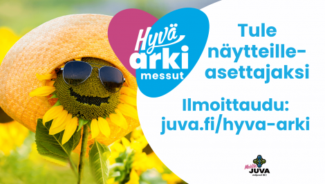 Tule näytteilleasettajaksi 29.8. pidettäville Hyvä arki -messuille