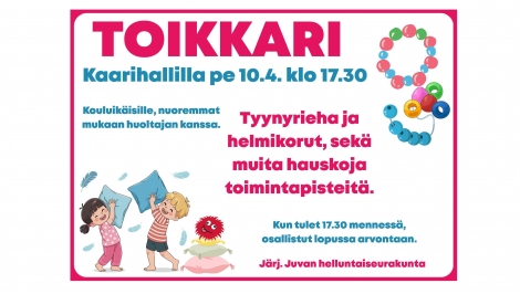 Toikkari-ilta Kaarihallilla